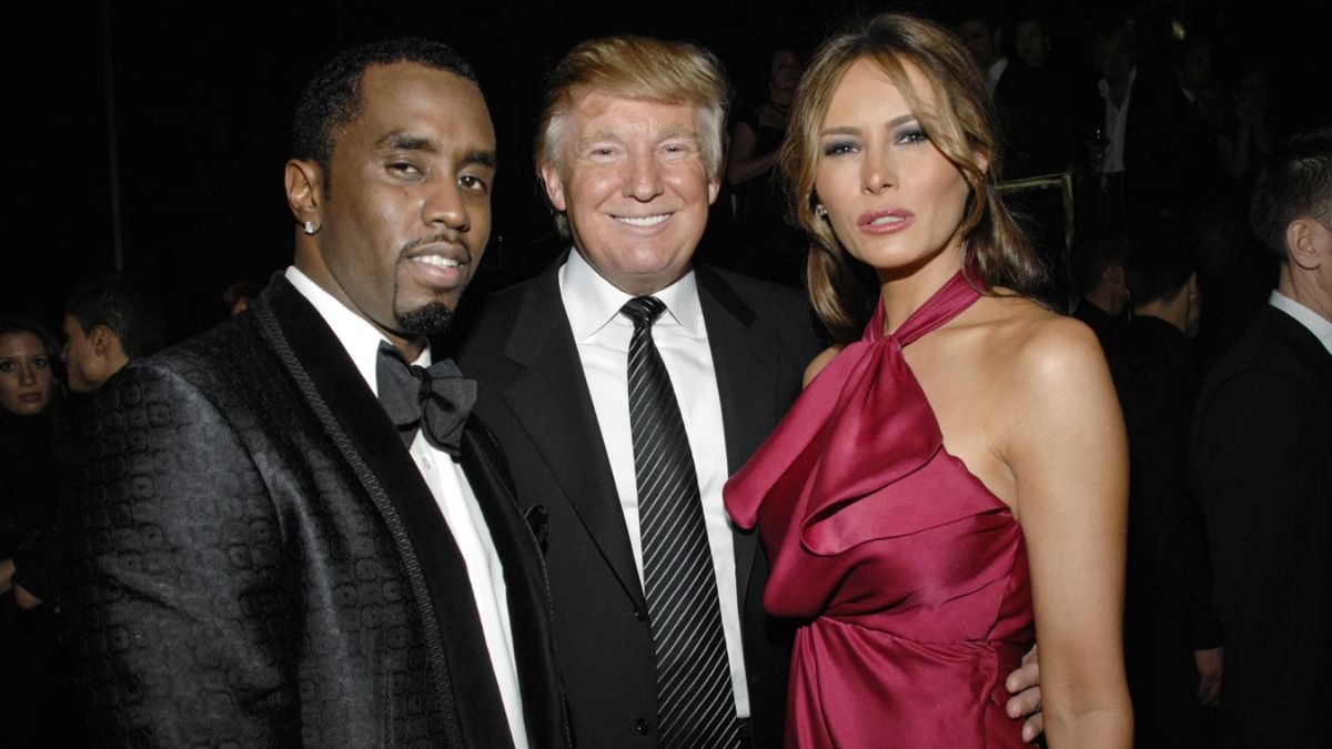 Donald Trump with Diddy