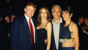 Donald and Melania Trump with Jeffrey Epstein and Ghislaine Maxwell (circa 2000)