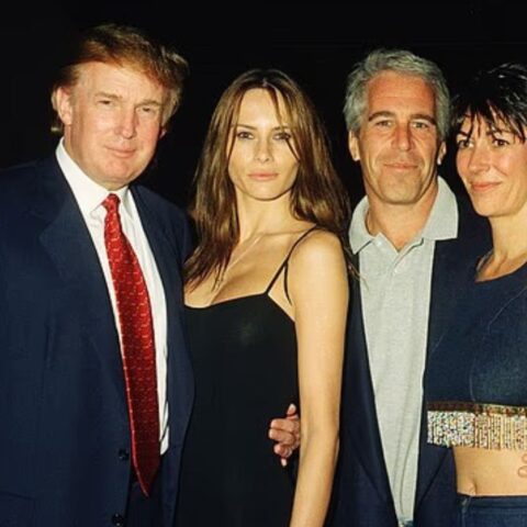Donald and Melania Trump with Jeffrey Epstein and Ghislaine Maxwell (circa 2000)