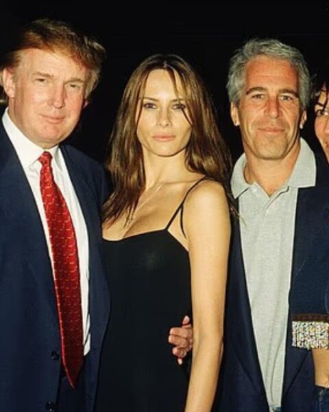 Donald and Melania Trump with Jeffrey Epstein and Ghislaine Maxwell (circa 2000)