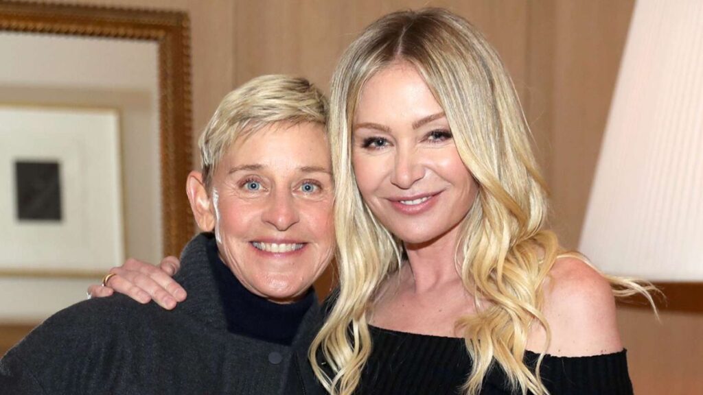 Ellen DeGeneres and Portia de Rossi