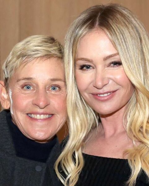 Ellen DeGeneres and Portia de Rossi