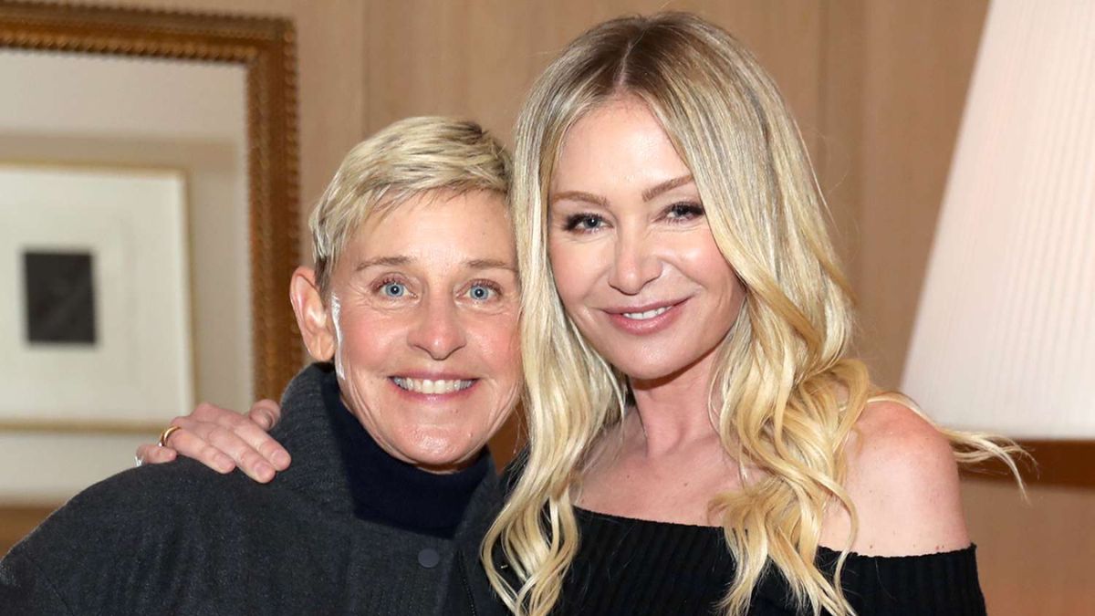 Ellen DeGeneres and Portia de Rossi