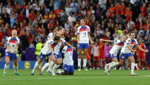England’s women’s football team won UEFA Women's Euro 2025