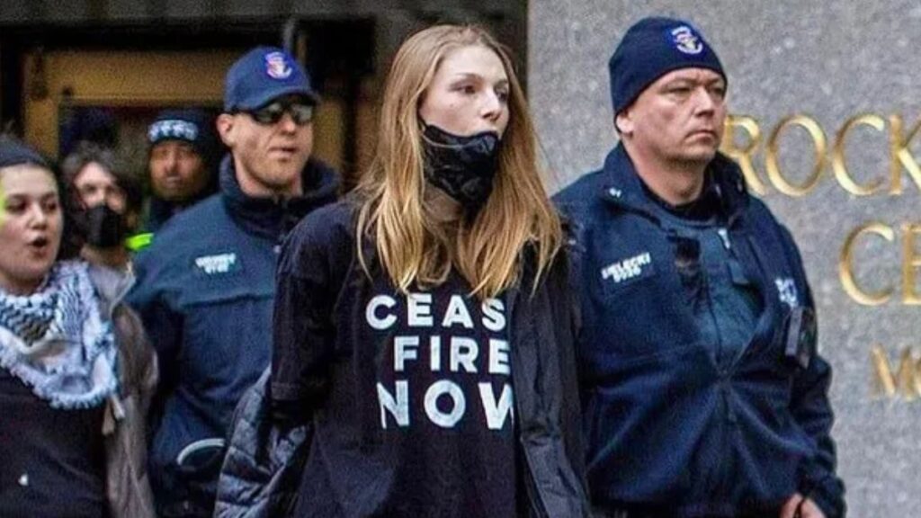 Euphoria’s Hunter Schafer Arrested During Gaza Ceasefire Protest