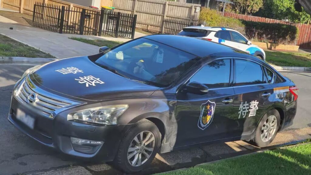 Fake Police Car in Sydney