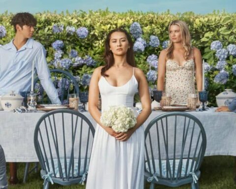 Gavin Casalegno, Sean Kaufman, Lola Tung, Rain Spencer and Christopher Briney in 'The Summer I Turned Pretty' Season 3