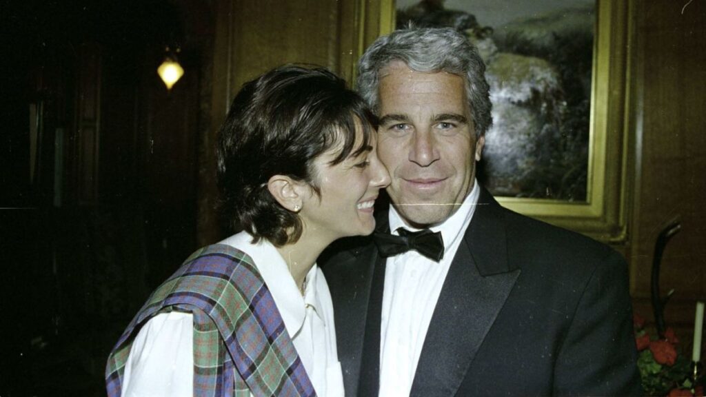 Ghislaine Maxwell with Jeffrey Epstein