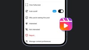 Instagram Auto Scroll Reels Feature