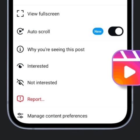 Instagram Auto Scroll Reels Feature