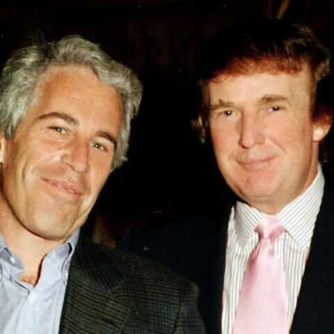 Jeffrey Epstein with Donald Trump