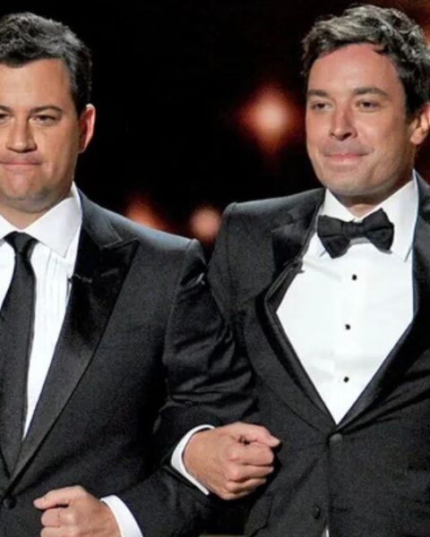 Jimmy Kimmel and Jimmy Fallon