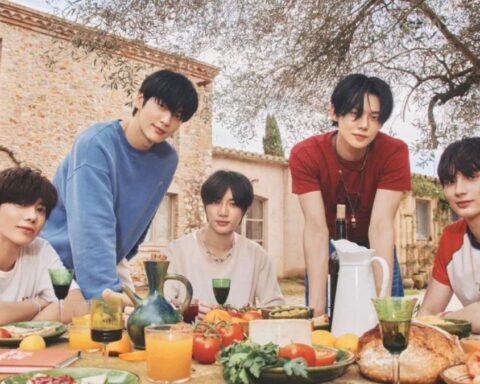 K-pop boy band TOMORROW X TOGETHER (TXT)