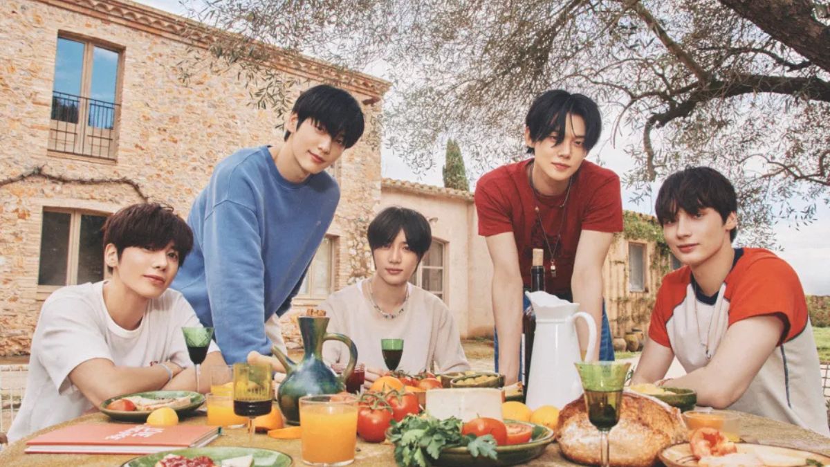 K-pop boy band TOMORROW X TOGETHER (TXT)