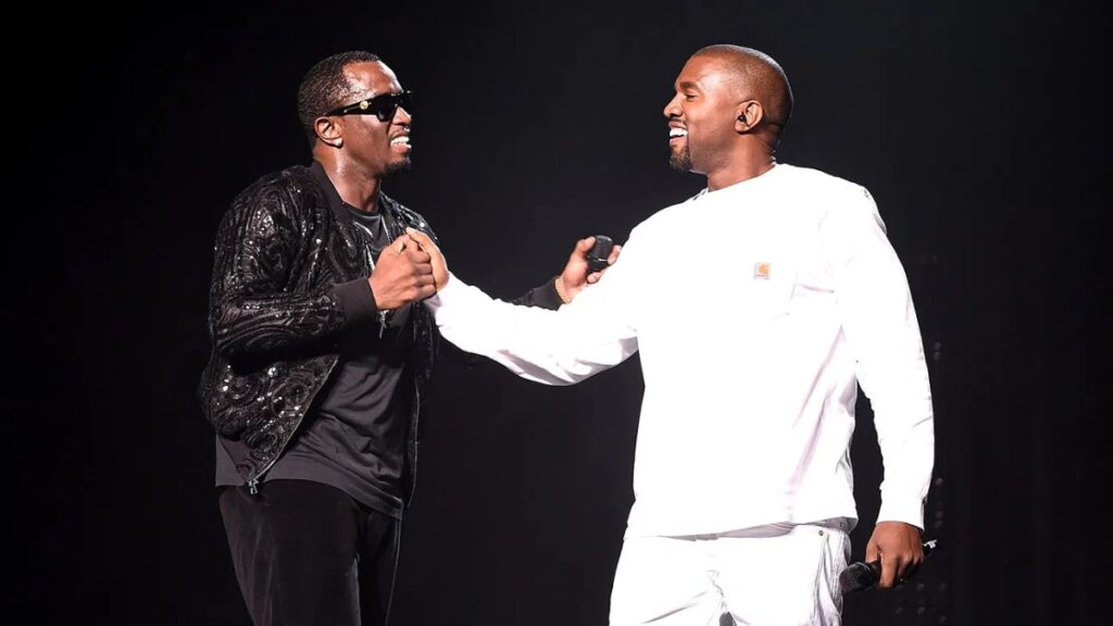 Kanye West with Diddy