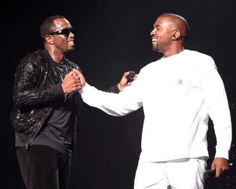 Kanye West with Diddy