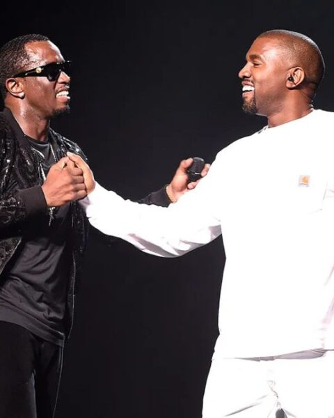 Kanye West with Diddy