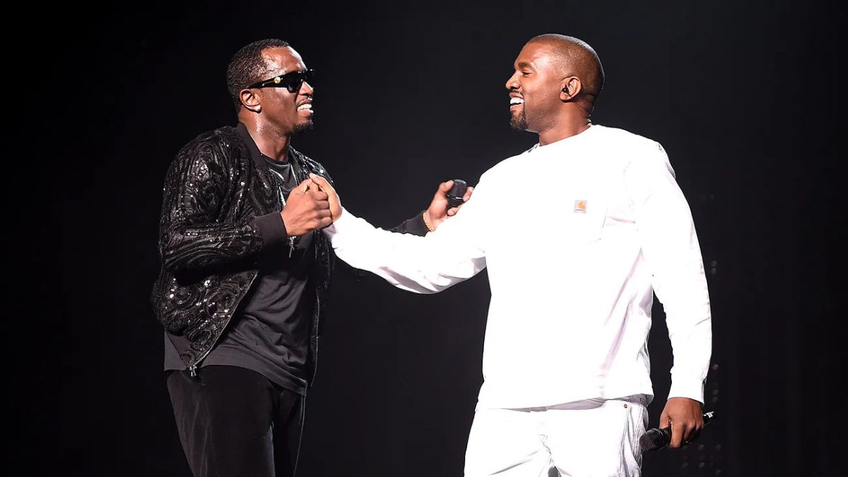 Kanye West with Diddy