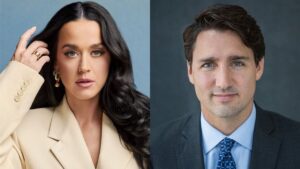 Katy Perry and Justin Trudeau
