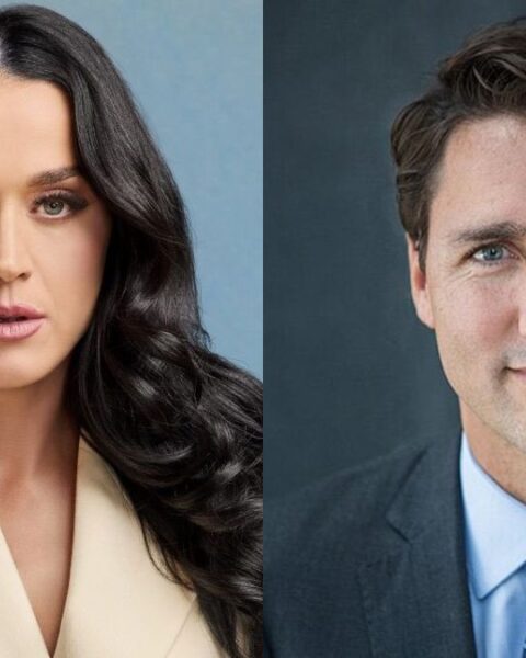 Katy Perry and Justin Trudeau