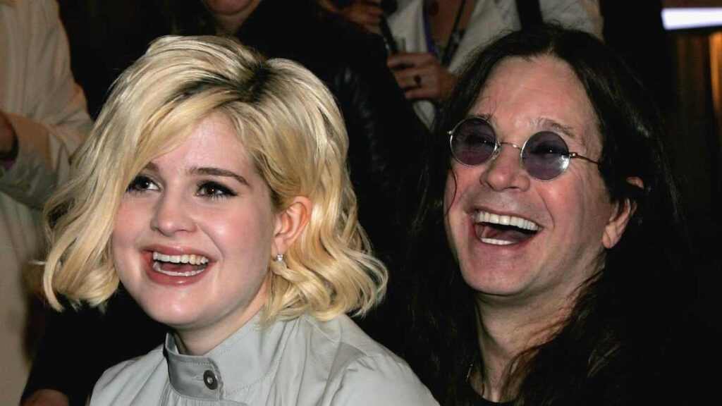 Kelly Osbourne with Ozzy Osbourne