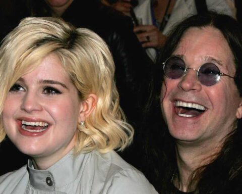 Kelly Osbourne with Ozzy Osbourne