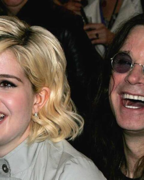 Kelly Osbourne with Ozzy Osbourne