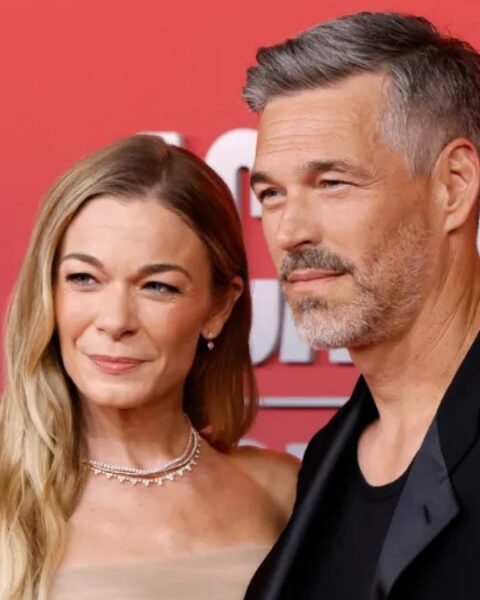 LeAnn Rimes and Eddie Cibrian attend the 2025 Academy of Country Music Awards at Omni Frisco Hotel at The Star on May 08, 2025 in Frisco