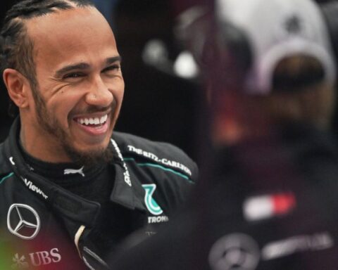 Lewis Hamilton at Belgian GP