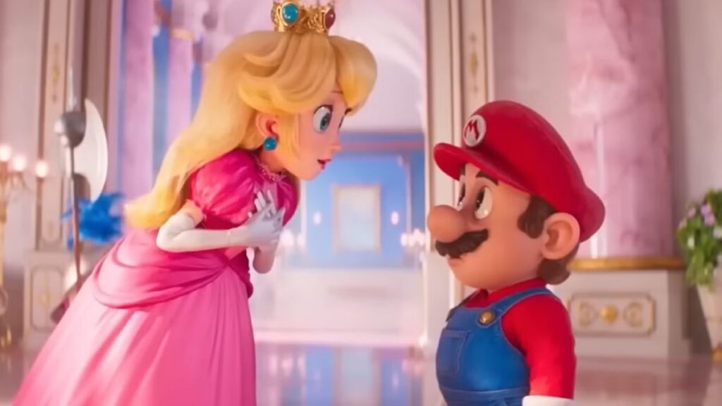 Mario and Peach