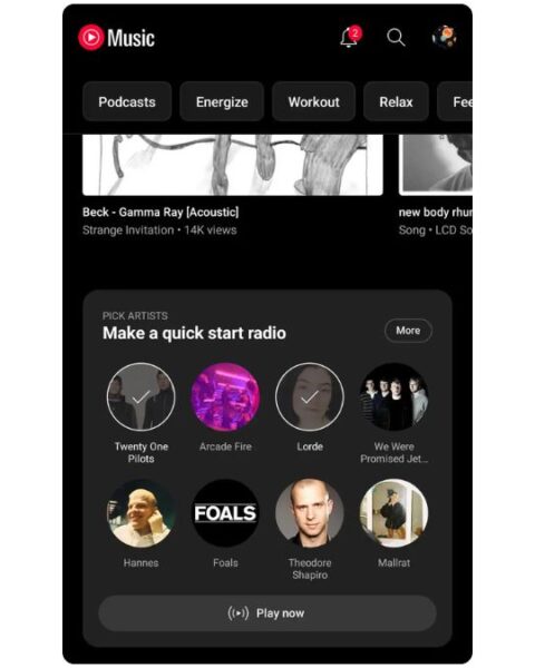 New YouTube Music Update Makes Shuffle, Repeat Easier to Spot