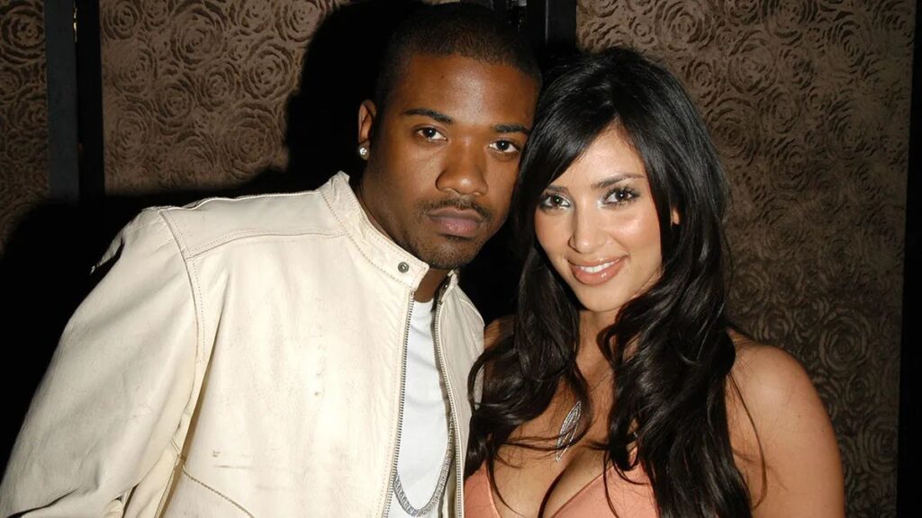 Ray J with Kim Kardashian