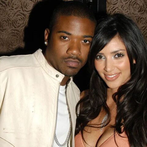 Ray J with Kim Kardashian