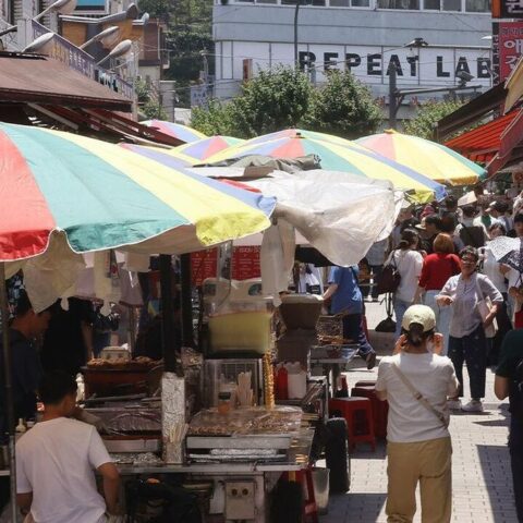South Korea Street Market
