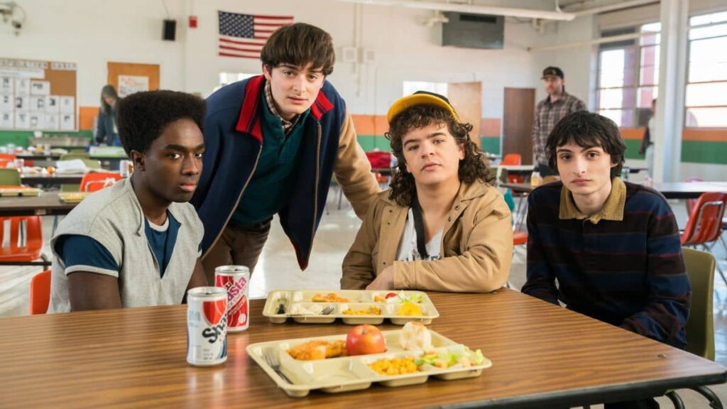 Stranger Things ― Lucas, Will, Mike & Dustin