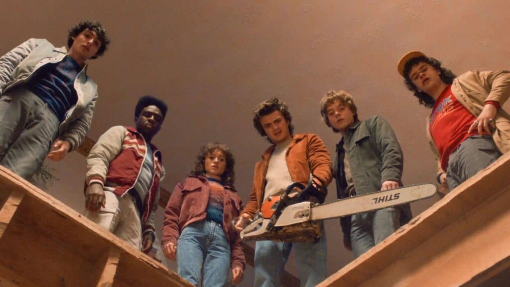 Stranger Things ― Mike, Lucas, Nancy, Steve, Jonathan & Dustin