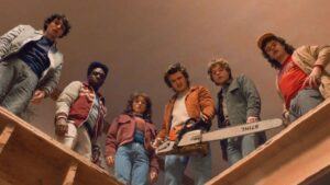Stranger Things ― Mike, Lucas, Nancy, Steve, Jonathan & Dustin