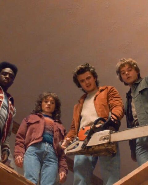Stranger Things ― Mike, Lucas, Nancy, Steve, Jonathan & Dustin