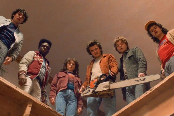 Stranger Things ― Mike, Lucas, Nancy, Steve, Jonathan & Dustin