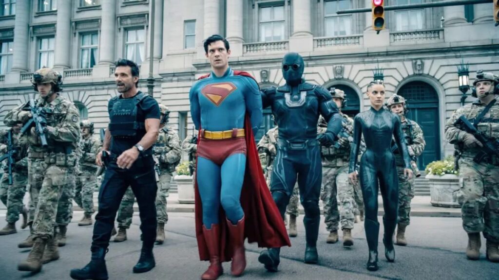 Superman (arrested)