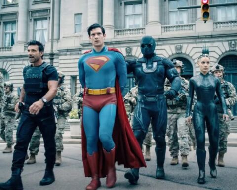 Superman (arrested)