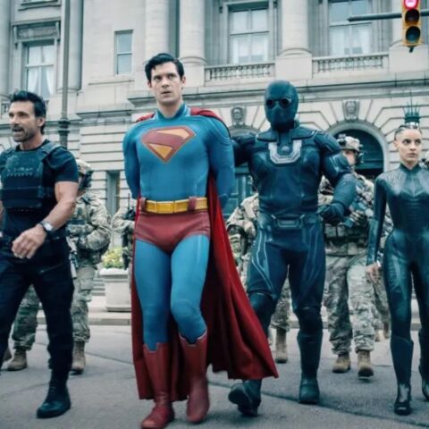 Superman (arrested)