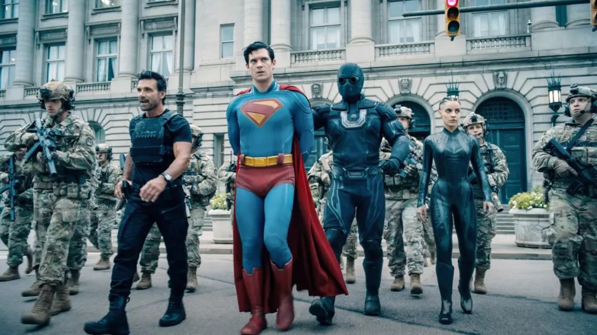 Superman (arrested)