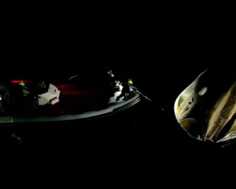 The SpaceX Crew Dragon capsule Grace splashed down in the Pacific Ocean off the coast of California at 532 a.m. EDT (0932 GMT; locally, 232 a.m. PDT).