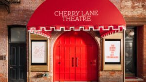 The exterior of Cherry Lane Theatre in the West Village.