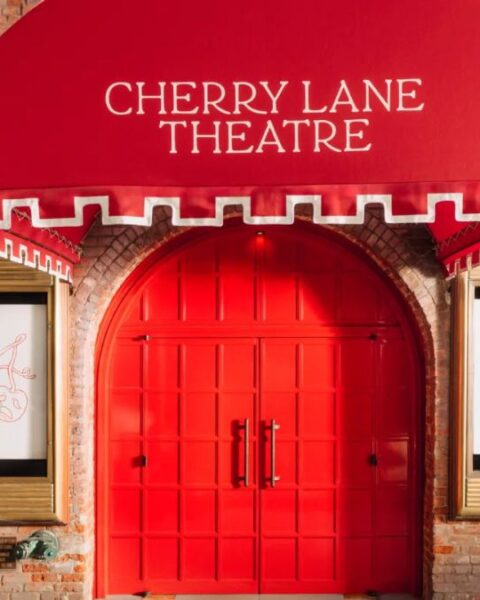 The exterior of Cherry Lane Theatre in the West Village.