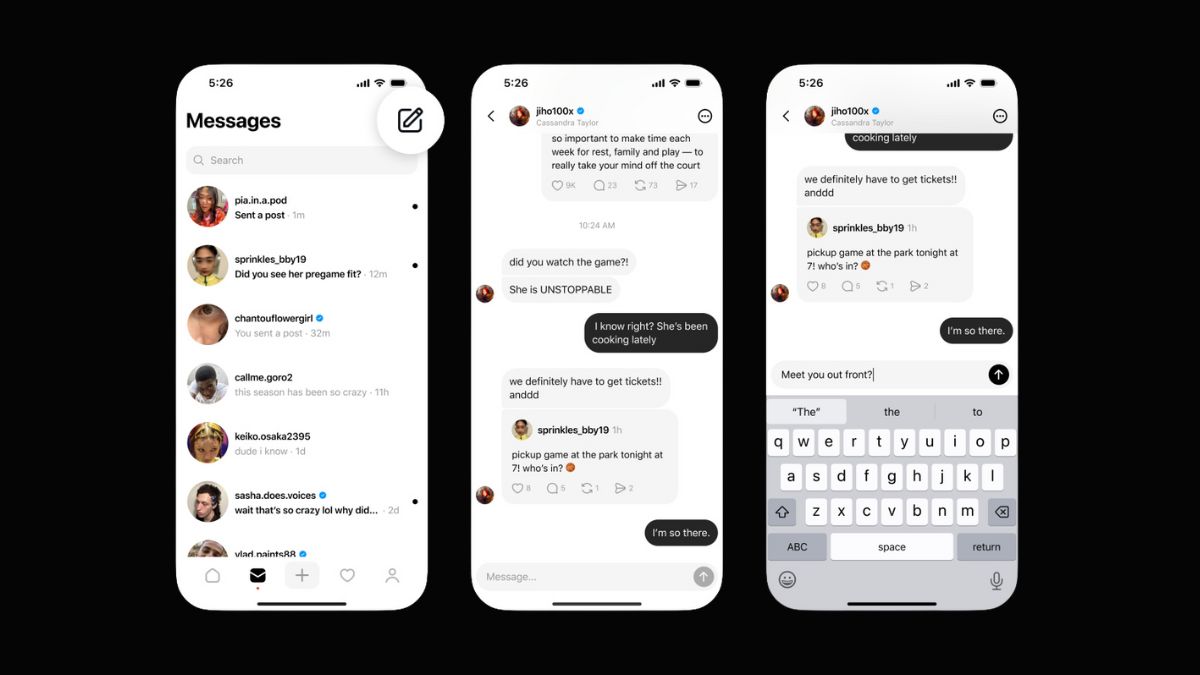 Threads DMs