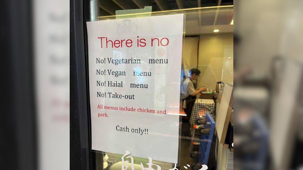 Tokyo Restaurant Refuses Vegan and Halal Meals, Sparks Backlash