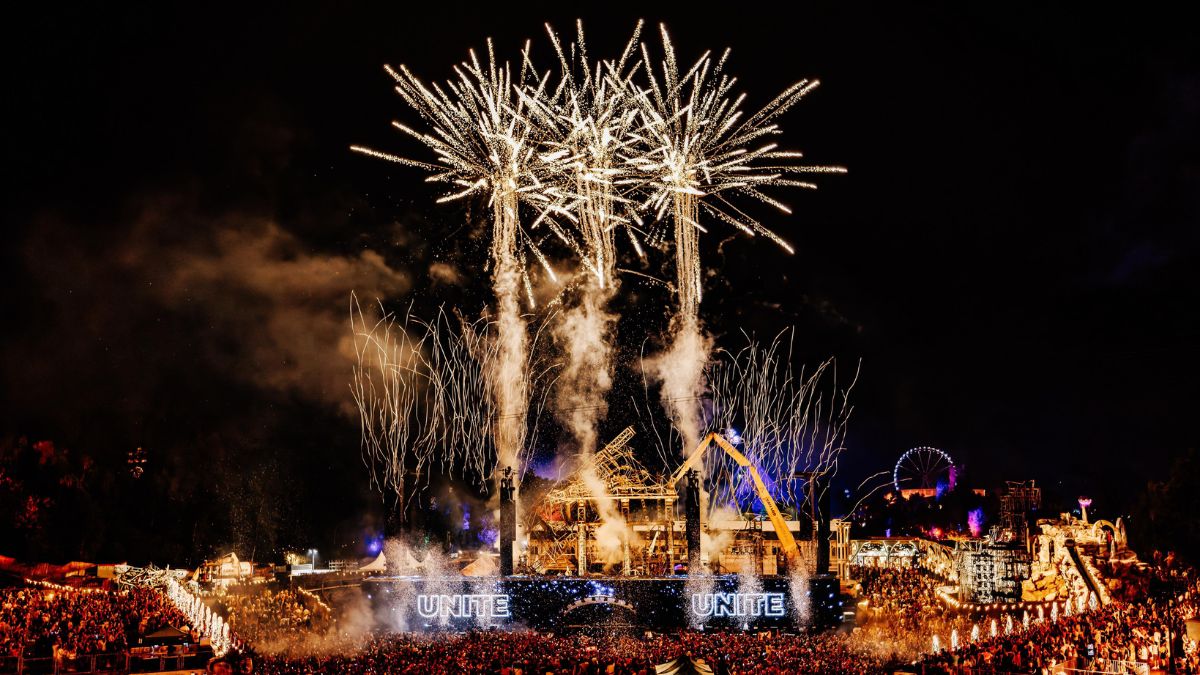 Tomorrowland 2025 Mainstage with Fireworks