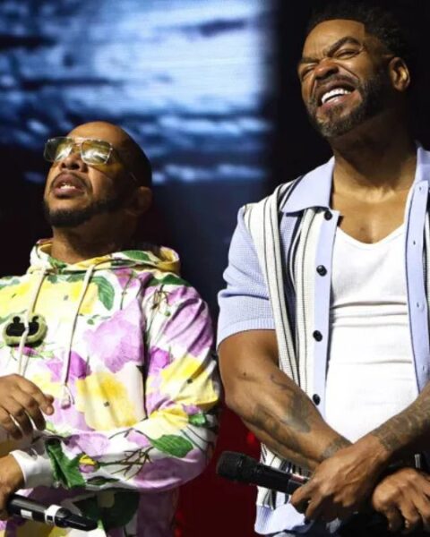 U-God and Method Man of Wu-Tang Clan perform at Scotiabank Arena on July 14, 2025 in Toronto, Ontario.